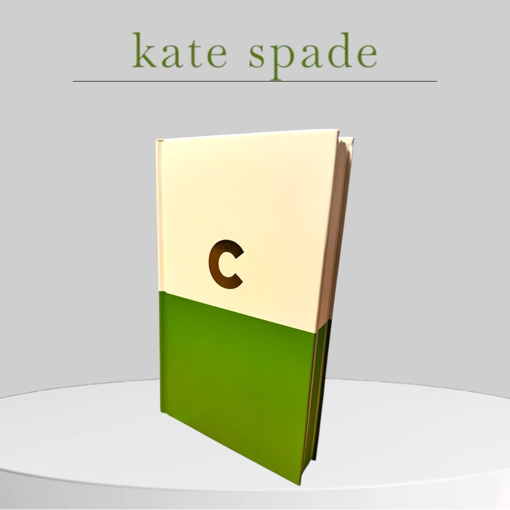 KATE SPADE monogram “C” journal | Hardcover